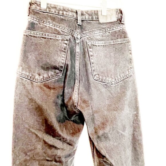 Weekday | Rowe Extra High Waisted Black Jeans - Picture 6 of 7